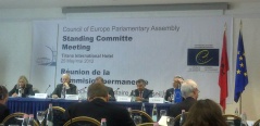 25. maj 2012. godine Održani sastanci Biroa i Stalnog komiteta Parlamentarne skupštine Saveta Evrope u Tirani